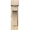 Ekena Millwork Westlake Block Rough Sawn Bracket w/ Offset Brace, Douglas Fir, 6"W x 16"D x 24"H BKT0604X16X24WTL05RDF - alternate 3